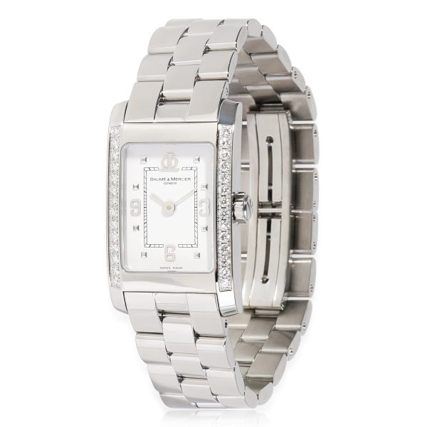 Baume Mercier Hampton 65406 Womens Watch in Stainless Steel Baume Mercier Hampton 65406 Womens Watch in Stainless Steel