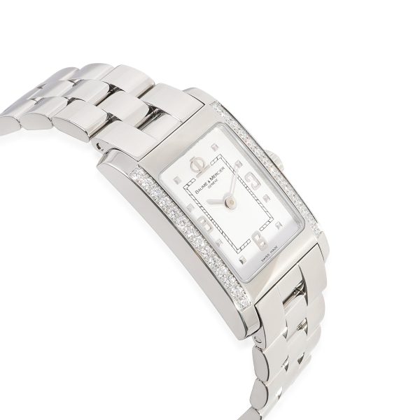 116006 rv eabe6b5d c27e 4f79 92b9 3ba9f985bf52 Baume Mercier Hampton 65406 Womens Watch in Stainless Steel
