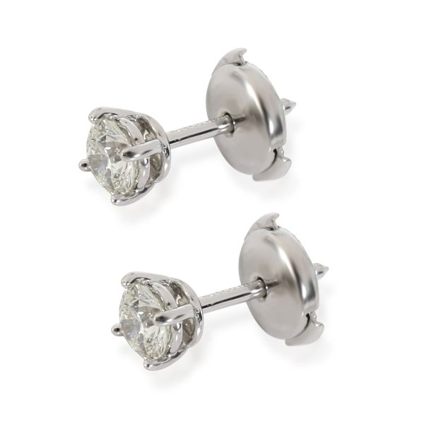 116031 sv 4b8ffc62 829e 4b43 8357 5fb2b2e15e81 Tiffany Co Diamond Stud Earring in Platinum J VVS2 076 CTW