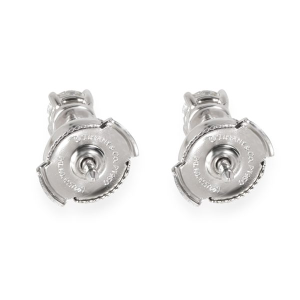 116032 bv 84d148e6 e3ec 4425 ac1d 871435bb0689 Tiffany Co Diamond Stud Earring in Platinum E IF 046 CTW