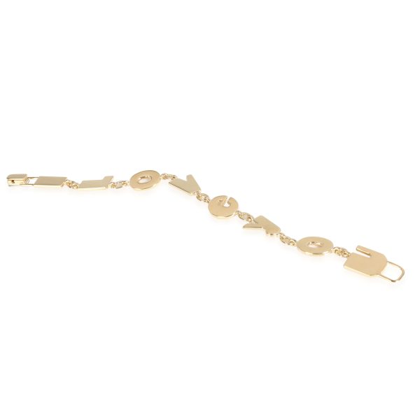 116081 pv ea8b7880 4f5c 4303 99ab 9ff835d48ad7 Steven Fox I Love You Bracelet in 18k Yellow Gold