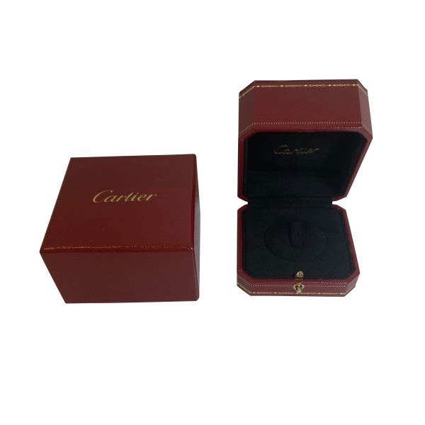 116122 box Cartier LOVE Sapphire Ring in 18K Rose Gold Pink