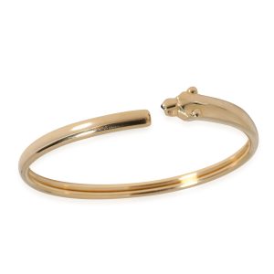 Cartier Panthere Tsavorite Bracelet in 18k Yellow Gold Cart