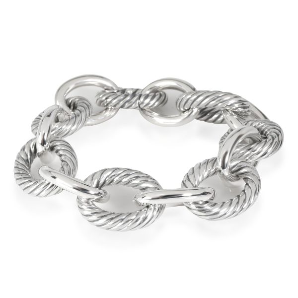 David Yurman XL Oval Chain Collection Bracelet in Sterling Silver David Yurman XL Oval Chain Collection Bracelet in Sterling Silver