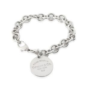 Return To Tiffany Circle Tag Bracelet in Sterling Silver Gucci Sherry Line GG Shoulder Bag