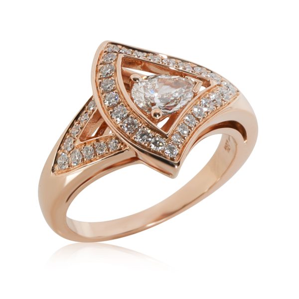 116423 pv Bvlgari Divas Dream Diamond Ring in 18k Rose Gold 067 CTW