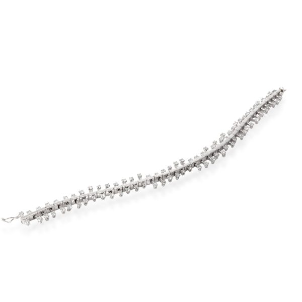 116471 pv Damiani Diamond Bracelet in 18K White Gold 315 Ctw