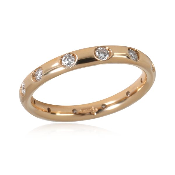 Yellow Gold Band Pomellato Lucciole Diamond Band in 18k Yellow Gold 030 CTW