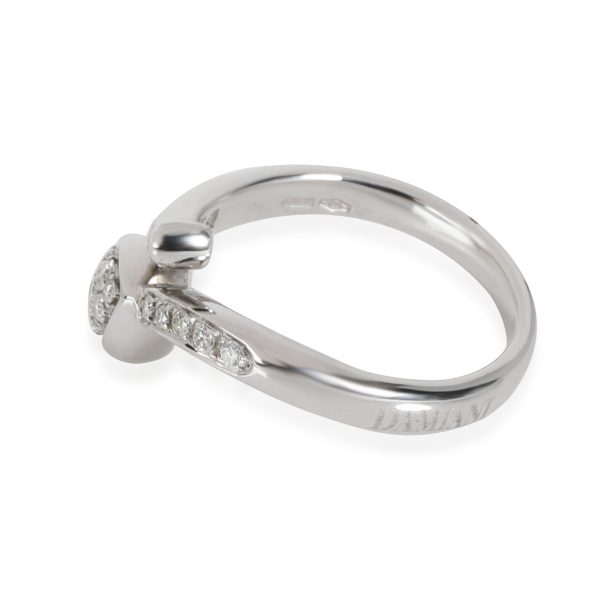 Damiani Damiani Diamond Bypass Ring in 18k White Gold 040 CTW