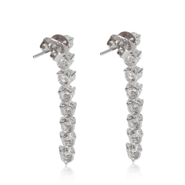 116493 bv 3158ef15 8350 481c 9698 da19036c9bda 3 Prong Diamond Line Earrings in 18k White Gold 24 CTW