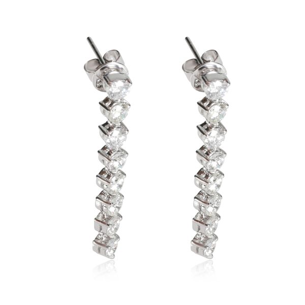 116493 sv 740f6f33 3bfa 4aa8 b595 f882ceb5d4f4 3 Prong Diamond Line Earrings in 18k White Gold 24 CTW