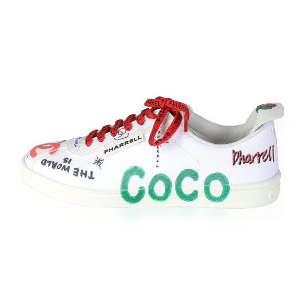 Chanel Pharrell x Chanel Leather Sneaker Graffiti 39 EUR Chanel Pharrell x Chanel Leather Sneaker Graffiti 39 EUR