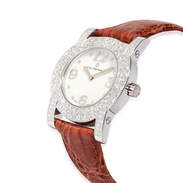 116627 lv 03b72051 6773 410d 9958 384d6909c3b8 Carl F Bucherer Pathos Diva 10065 Womens Watch in 18kt White Gold