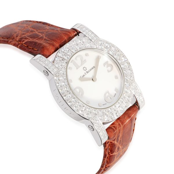 116627 rv 240c656f 57ff 461d 8a5a c0691d93a81a Carl F Bucherer Pathos Diva 10065 Womens Watch in 18kt White Gold