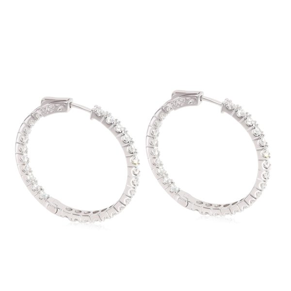 116669 sv cfd8ea5f 9886 400a 9aa5 882eca4c7aca Diamond Inside Out Hoop Earrings in 14K White Gold 300 CTW