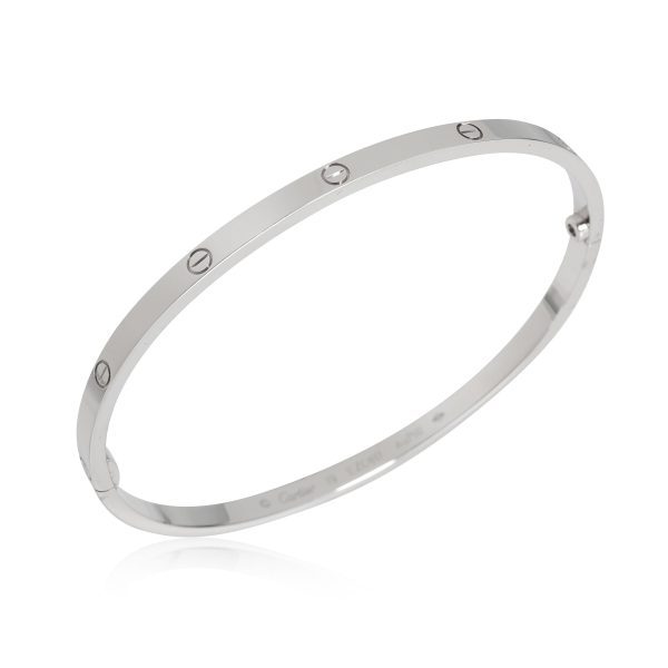 116670 pv Cartier LOVE Bracelet in 18k White Gold