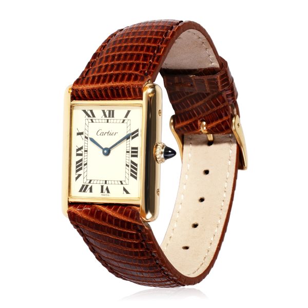 Cartier Tank Tank Womens Watch in Gold Plated Cartier Tank Tank Womens Watch in Gold Plated