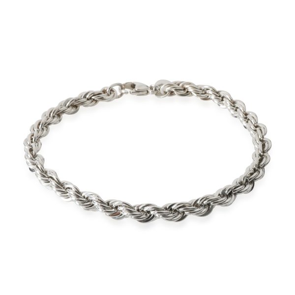 Tiffany Co Rope Bracelet in Sterling Silver Tiffany Co Rope Bracelet in Sterling Silver