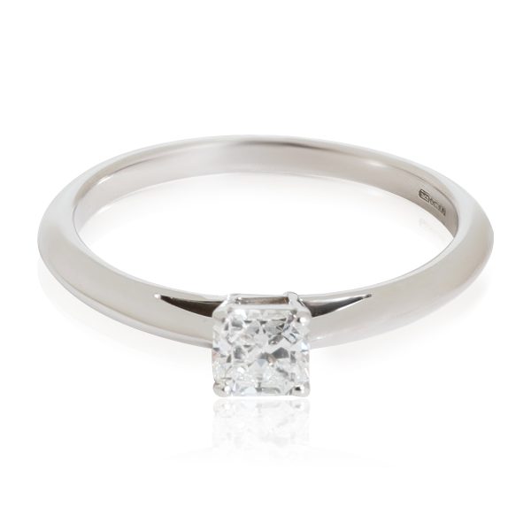 Tiffany Co Lucida Diamond Solitaire Ring in 950 Platinum E VVS1 037 CTW Tiffany Co Lucida Diamond Solitaire Ring in 950 Platinum E VVS1 037 CTW