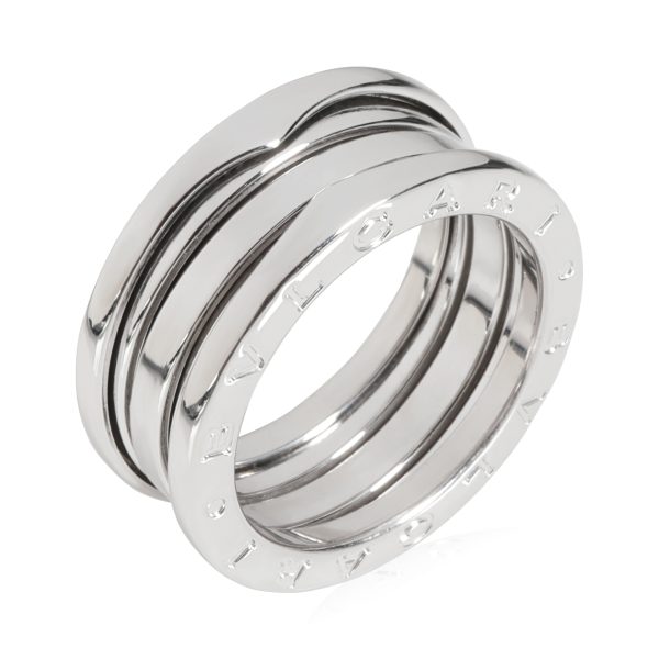 116819 av BVLGARI Three Band BZero1 Ring in 18k White Gold