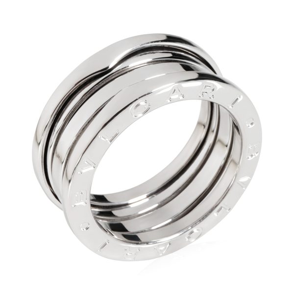 116819 bv BVLGARI Three Band BZero1 Ring in 18k White Gold