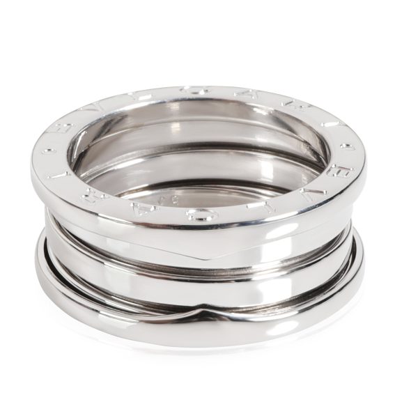 BVLGARI Three Band BZero1 Ring in 18k White Gold BVLGARI Three Band BZero1 Ring in 18k White Gold