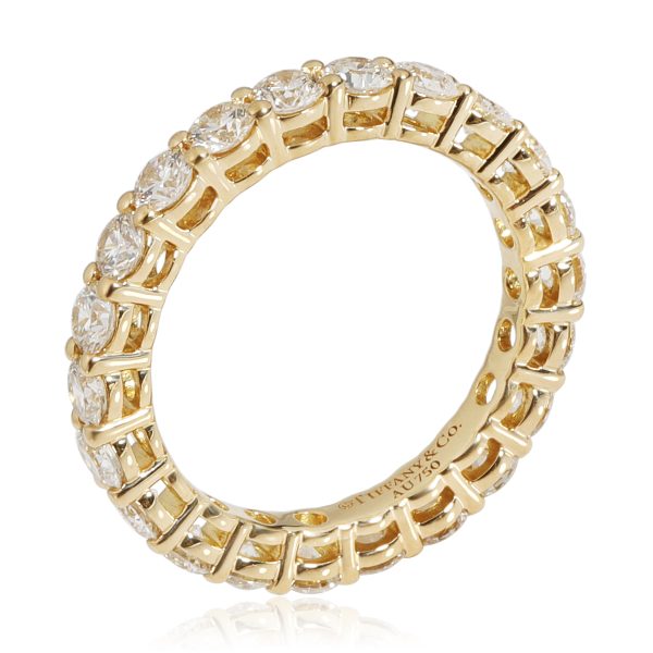 116873 bv 3e8ccb59 a9dc 401e a5a9 d7b497edcbcd Tiffany Co Embrace Diamond Eternity Band in 18k Yellow Gold 180 CTW