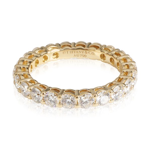 Tiffany Co Embrace Diamond Eternity Band in 18k Yellow Gold 180 CTW Tiffany Co Embrace Diamond Eternity Band in 18k Yellow Gold 180 CTW