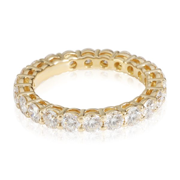 116873 sv ff3ffb02 fd69 42e7 a9fe a61b59b310fc Tiffany Co Embrace Diamond Eternity Band in 18k Yellow Gold 180 CTW