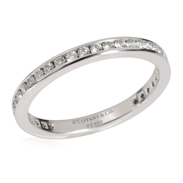 Rings Tiffany Co Channel Diamond Eternity Band in Platinum 042 CTW