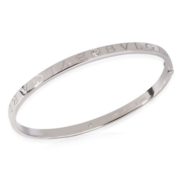 116941 av Bvlgari Bvlgari Diamond Bracelet in 18k White Gold 026 CTW