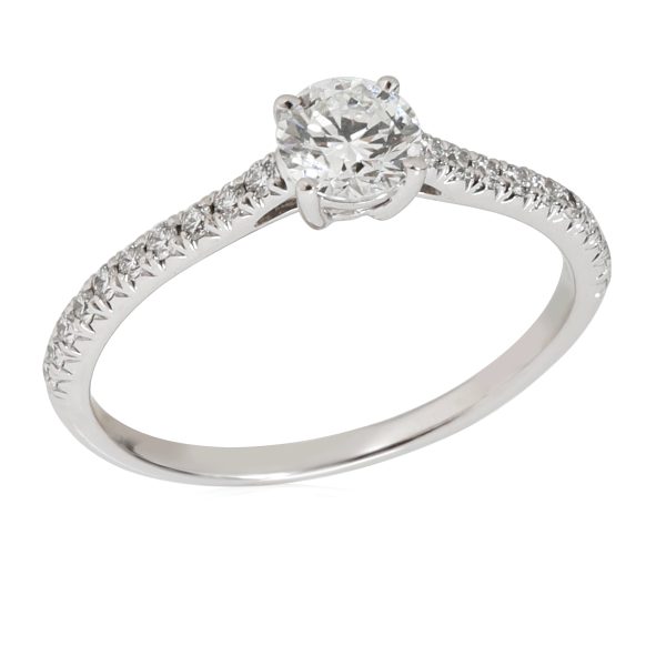 117012 bv 40480e5a ce9e 473b a434 447fcbc1b9c6 Tiffany Co Novo Diamond Engagement Ring in Platinum G VS2 061 CT