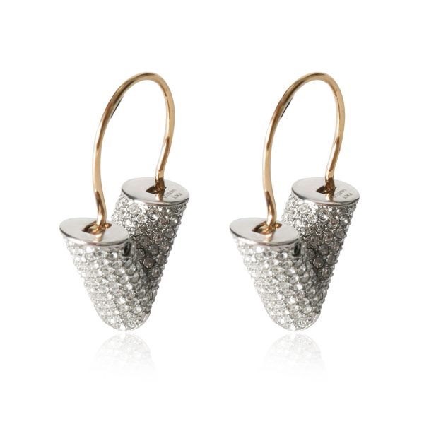 Louis Vuitton Essential V Crystal Pave Earrings Louis Vuitton Essential V Crystal Pave Earrings