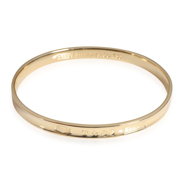 Tiffany Co 1837 Bangle in 18K Yellow Gold Tiffany Co 1837 Bangle in 18K Yellow Gold