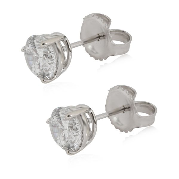 117121 sv 5baa1bc9 be50 4256 9059 26156bc63068 3 Prong Diamond Stud Earring in 14k White Gold 18 CTW