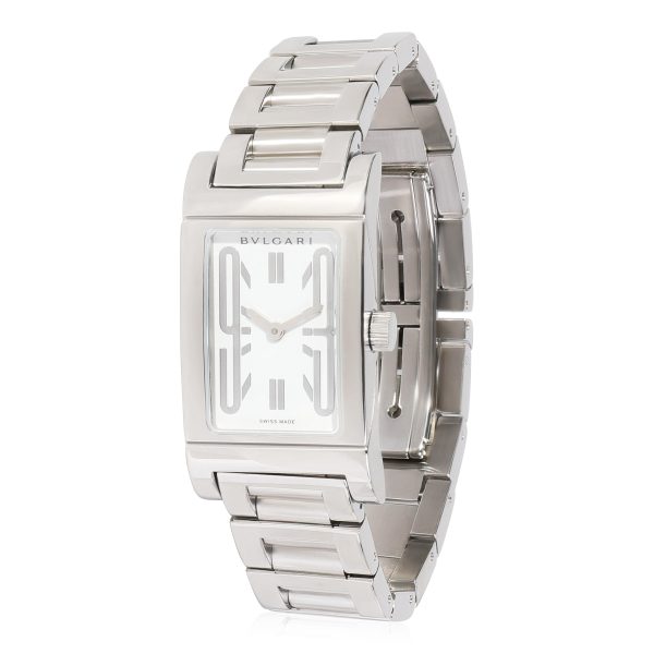 BVLGARI Rettangolo RT 39 S Womens Watch in Stainless Steel BVLGARI Rettangolo RT 39 S Womens Watch in Stainless Steel