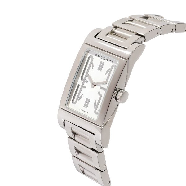 117269 lv b9ca98f3 6a41 4c41 adb2 af52ca92048e BVLGARI Rettangolo RT 39 S Womens Watch in Stainless Steel