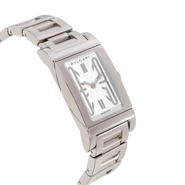 117269 rv 62d2e472 26ad 492b 89c0 b8e3b4678068 BVLGARI Rettangolo RT 39 S Womens Watch in Stainless Steel