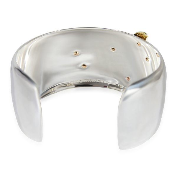 117320 av Tiffany Co Dragonfly Cuff in 18k GoldSterling