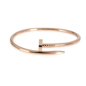 Cartier Juste un Clou Bracelet in 18K Rose Gold Fendi Medium Handbag 2way Shoulder Calf Black