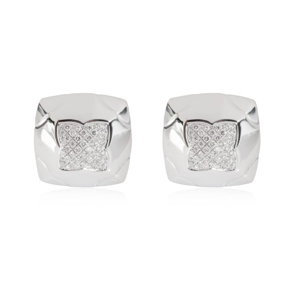 BVLGARI Pyramide Diamond Earrings in 18K White Gold 152 CTW BVLGARI Pyramide Diamond Earrings in 18K White Gold 152 CTW