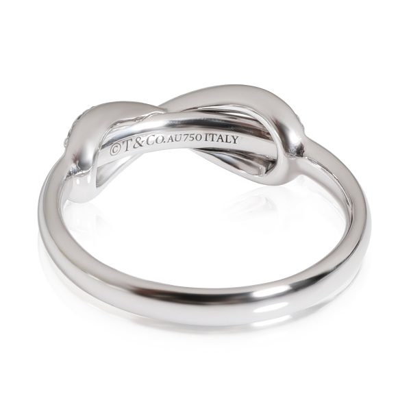 117430 av a75be591 8656 4aa6 93b3 cdbcbd359354 Tiffany Co Infinity Diamond Ring in 18K White Gold 013 CTW