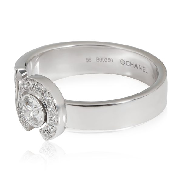 Chanel Chanel Eternal No 5 Diamond Ring in 18K White Gold