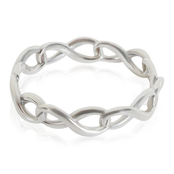 Tiffany Co Narrow Infinity Band in Sterling Silver Tiffany Co Narrow Infinity Band in Sterling Silver