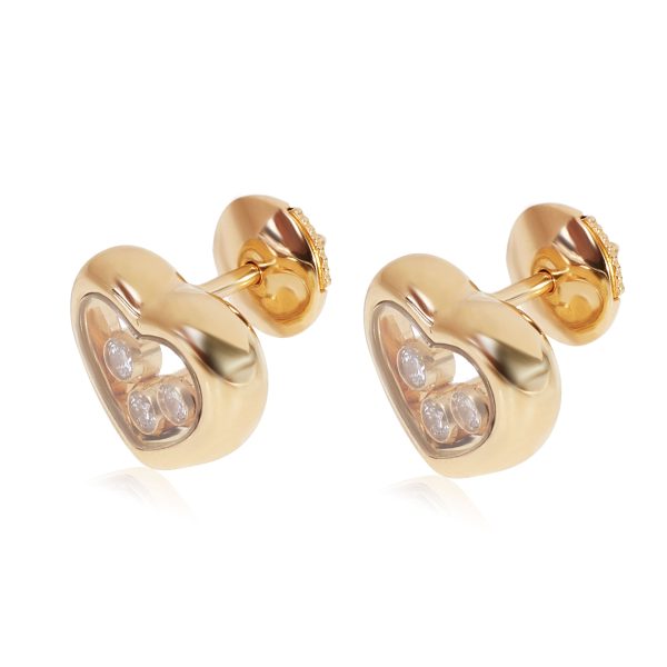 117532 sv 42c5f465 601d 4217 bcc8 cb47b13f0b6a Chopard Happy Diamond Heart Earrings in 18k Yellow Gold 03 CTW