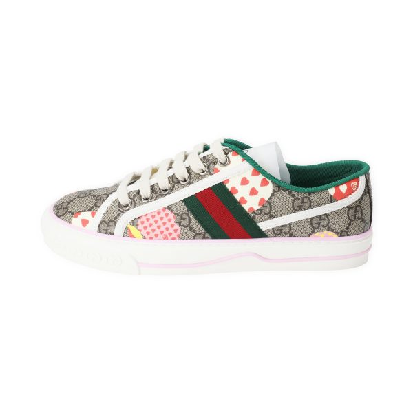 Gucci Wmns Tennis 1977 GG Apple Print Gucci Wmns Tennis 1977 GG Apple Print