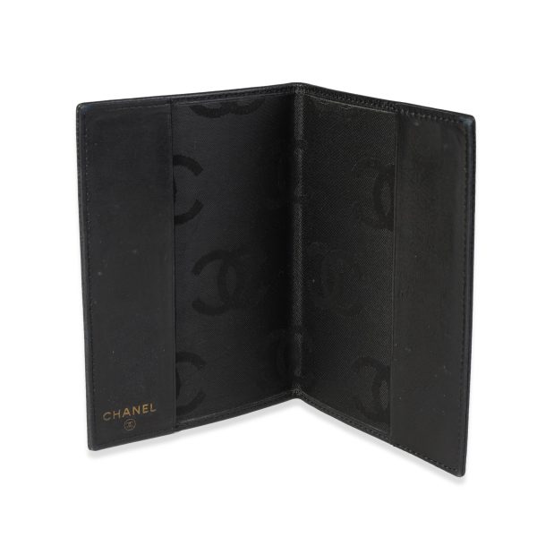 117839 box c344ca53 b103 49c3 b2dc f18fa5c29f9e Chanel Black Caviar Timeless Passport Case