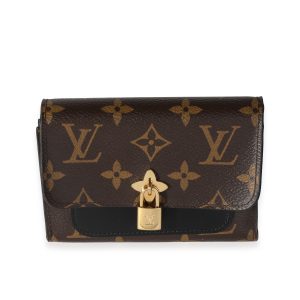 Louis Vuitton Monogram Canvas Flower Compact Wallet Cart