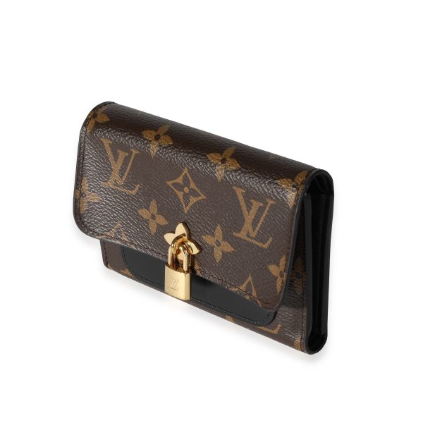 117994 sv Louis Vuitton Monogram Canvas Flower Compact Wallet