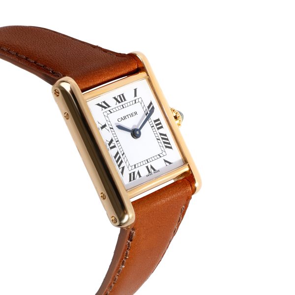 118039 lv c99061de ed05 4e38 bd6c b5ca74aa67dd Cartier Tank 78087 Womens Watch in 18kt Yellow Gold